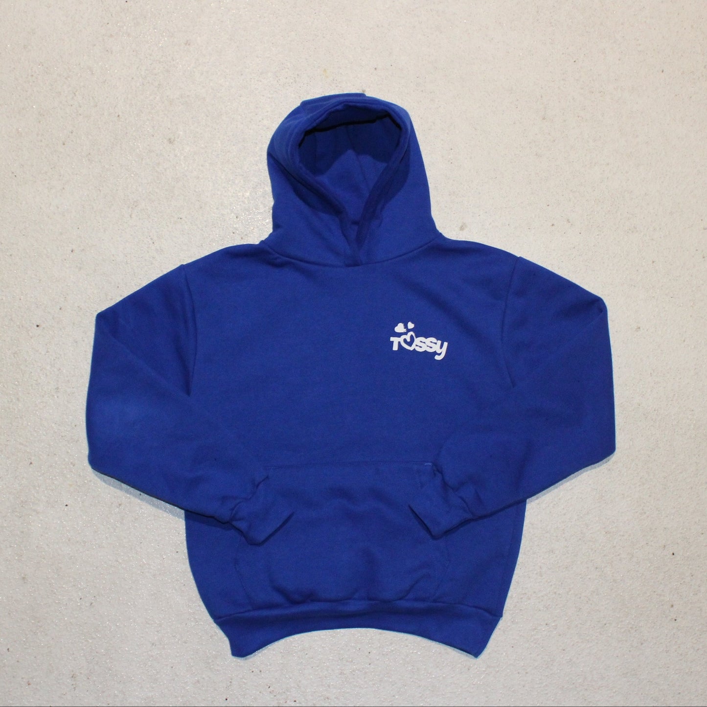 ROYAL BLUE HEART HOODIE
