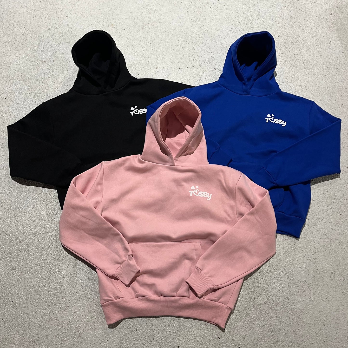 ROYAL BLUE HEART HOODIE